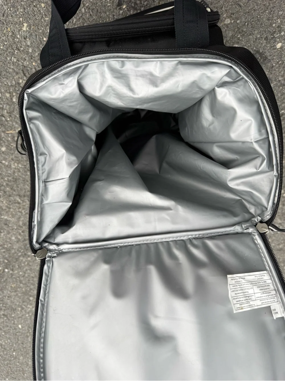 OGIO Pulley Rolling Cooler Bag 14 qt 24-Can Black Polyester 2-Wheel